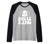 Boule King Ghost Funny Halloween Costume Halloweens Boule Manche Raglan