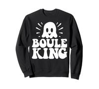 Boule King Ghost Funny Halloween Costume Halloweens Boule Sweatshirt