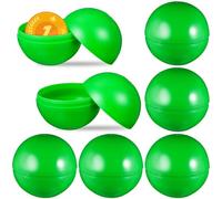 Boule Loto Verte en Plastique - 25 PièCes pour Tirage Au Sort Jeux De FêTe Et Tombola Boules Creuses ColoréEs pour ActivitéS Amusantes