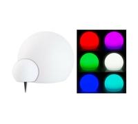 Boule lumineuse à LED solaire - Lunartec - Ø 20 cm - 60 lm - IP67 - Télécommandée