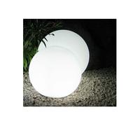 Boule lumineuse filaire pour e térieur LED BOBBY 40cm culot E27 Blanc