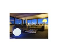 Boule lumineuse filaire pour e térieur LED BOBBY 60cm culot E27 Blanc