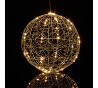 Boule lumineuse lampe décorative 3 m câble 350 g boule lumineuse LED 3 m
