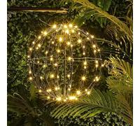 Boule Lumineuse LED de Noël alimentée par Secteur, 40/50 cm, lumières de Noël Pliables, lumières décoratives de Jardin, lumière d'extérieur à Suspendre pour Cour, Mariage, terrasse, Jardin