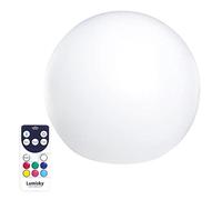 Lumisky Sphère LED sans fil télécommandable 30 cm – Multicolore