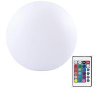 Boule lumineuse sans fil télécommandée avec LED RVBB - Ø 20 cm [Lunartec]