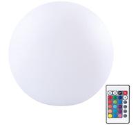 Boule lumineuse sans fil télécommandée avec LED RVBB - Ø 30 cm [Lunartec]