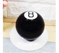 Boule magique noire 8 accessoires - Jouet pour enfants - Coffret de magie