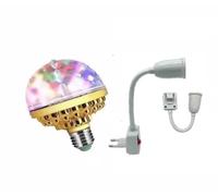 Boule magique rotative colorée, ampoule Disco, lumière de scène, Flash Laser rotatif/320