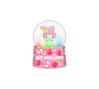Boule neige lumineuse Sanrio Hello Kitty et ses amis en bo te Silver Buffalo avec My Melody 45 mm