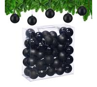 relaxdays Boules de Noël, set de 50 pièces