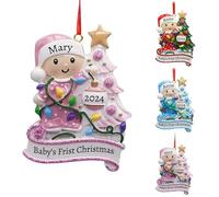 Boule Noel Personnalisable, Mon 1er Noel, 1er Noël Ornement Personnalisable, Boule de Noël Personnalisée avec Prénom et Date, Mon Premier Noel