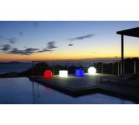 Boule ou cube lumineux sans fil LED multicolore Lumisky : Boule lumineuse / 30 cm / 1