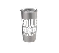 Boule Ou Rien Bouler Outfit Boules De Pétanque Boules De Gobelet isotherme en acier inoxydable double paroi