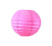 Boule papier 10cm Fuchsia