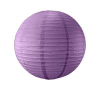 Boule Papier Aubergine 40cm - Lampion Papier en Papier de Riz - Lanterne Japonaise Aubergine pour Décoration de Mariage, Anniversaire, Fêtes