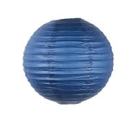 Boule Papier Bleu Navy 30cm - Lampion Papier en Papier de Riz - Lanterne Japonaise Bleu Navy pour Décoration de Mariage, Anniversa