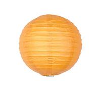 Boule Papier Cumin 20cm - Lampion de Riz - Lanterne Japonaise pour Décoration de Mariage, Anniversaire, Fêtes