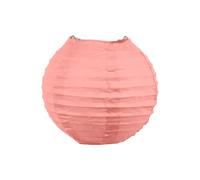 Boule Papier Rose Blush 10cm - Lampion Papier en Papier de Riz - Lanterne Japonaise Rose Blush pour Décoration de Mariage, Anniversaire, Fêtes