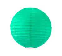 Boule Papier Vert d'eau 30cm - Lampion Papier en Papier de Riz - Lanterne Japonaise Vert d'eau pour Décoration de Mariage, Anniversaire, Fêtes