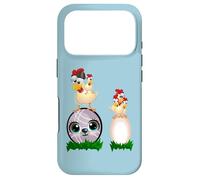 Boule Pétanque Famille de Poules Poulets Coque pour iPhone 17 Pro