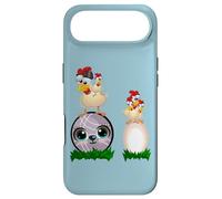 Boule Pétanque Famille de Poules Poulets Coque pour iPhone Air