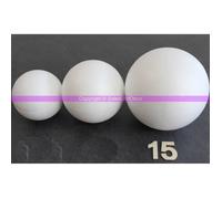 Boule polystyrène Styropor Pleine diam. 15 cm/150 mm, densité pro - haute densité de Styropor blanc EM