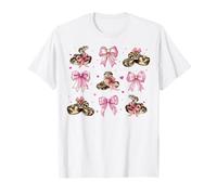 Boule Python Serpent Fille Coquette Noeud Rose Maman T-Shirt