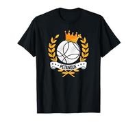 Boule Queen Petanque Crown Ball Boule Bocce King T-Shirt