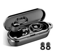 Boule quies, Bouchon d'oreille pour dormir 35dB Anti-Bruit idéaux pour les voyages Sommeil, le travail et concentration avec 7 bouchons d'oreilles réutilisables XS/S/M/L et étui Concert & Festivals