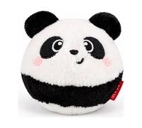 Boule Rebondissante En Peluche Douce Panda Noir Et Blanc TU