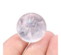 Boule ronde en agate naturelle polie de 20 mm pour décoration d'aquarium 1 pièce, pierre de lune