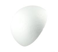 Boule ronde en polystyrène blanche pour travaux manuels, décoration de mariage, boule de baisers de fleurs, base de modélisation pour projet d'art éducatif et fournitures de décoration de Noël (25 cm)