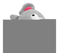 Boule sauteuse en peluche pour chien - Jouet en peluche éléphant balle rebondissante, jouet interactif pour chien, jouet à mâcher pour chien, chiot, jouet pour chien et chiot, fournitures pour animaux