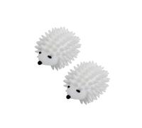 Boule Seche Linge Ensemble de balles de séchage réutilisables en forme de hérisson, outil de nettoyage des vêtements, épilateur de poils, boule de lavage douce et antistatique(2PCS-Hedgehog)