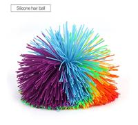 Boule Sensorielle Anti Stress 6cm/9cm Arc En Ciel Pour Bébé, Balle Extensible, Anti Stress, Pour Enfants Autisme, Besoins Spéciaux, Jouet Gag