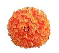 Boule Solaire D'extérieur étanche, Spot Lumineux Décoratif pour Fleurs, Jardin, Cour (ORANGE)