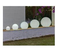 Boule sphère lumineuse flottante MOOVERE 30cm outdoor extérieur Solaire+Batterie rechargeable LED/RGB