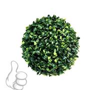 Boule topiaire artificielle en buis artificiel pour décoration extérieure