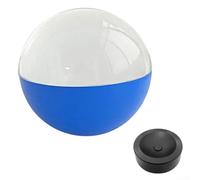 Boule vidéo de 7 cm avec lumières LED pour souvenirs personnalisés, souvenir décoratif compatible Wi-Fi pour occasions spéciales (bleu)