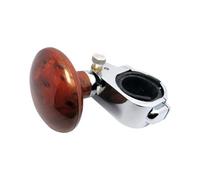 Boule Volant,Boule de Volant Poignée de Volant de Voiture, poignée de Commande Manuelle à Bille, poignée de Style, Bouton de poignée, Bouton d'aide au Virage de Voiture(Wood Grain)