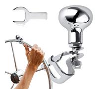 Boule volante Contrôle manœuvré à bouton tournant Poignée de direction en acier inoxydable qualité marine pour yacht et bateau, accessoires Gimocool