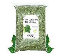 Bouleau Tisane Feuilles 600g | Avec des Propriétés Dépuratives et Drainantes, se Distingue par son Goût Doux et son Arôme Végétal Naturel