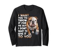 Bouledogue Anglais Chien Amoureux des Chiens bouledogues Manche Longue