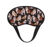 Bouledogue anglais,Masques de sommeil occultants, cache-yeux couvrants, masques de sommeil anti-lumière