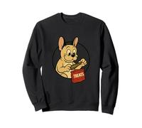 Bouledogue français à rouler vintage style dessin animé Frenchie Sweatshirt