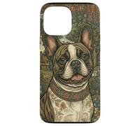Bouledogue français Cottagecore Garden Floral Frenchie Coque pour iPhone 13 Pro Max