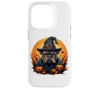 Bouledogue français d'halloween Coque pour iPhone 14 Pro