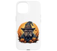 Bouledogue français d'halloween Coque pour iPhone 15