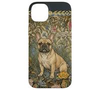 Bouledogue français Fauve Doux dans Un Vieux Jardin Anglais Coque pour iPhone 14 Plus
